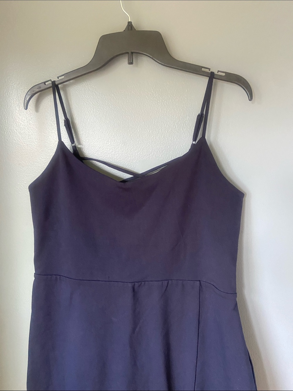 NWT Express Navy Spaghetti Strap Mini Skort Size Large - Picture 3 of 8